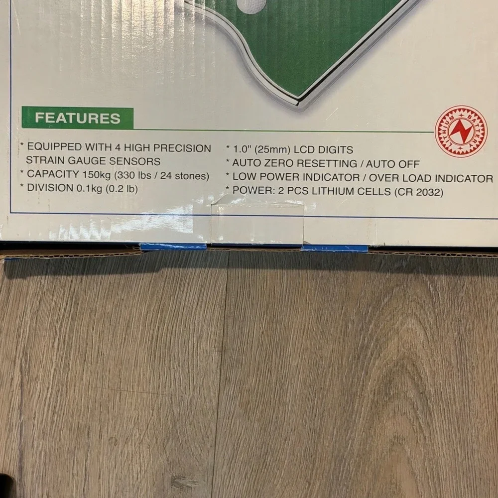 Vintage Camry EB3471 Golf Theme Electronic Personal Scale Digital Tested‎